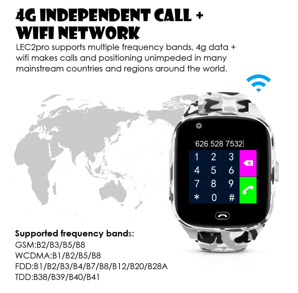 GPS Video Call Smart Watch For Kid