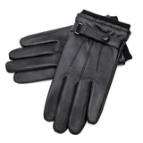 Leather Gloves Autumn-Winter Warm-Touch Screen