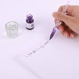 Glass Signature Ink Pen for Party