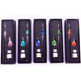 Glass Signature Ink Pen for Party