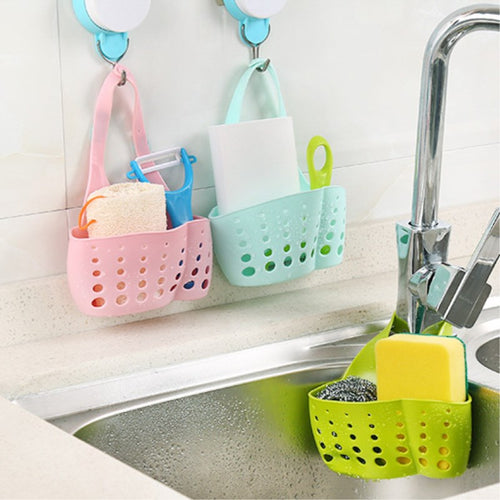 Sink Shelf Soap Sponge Drainer