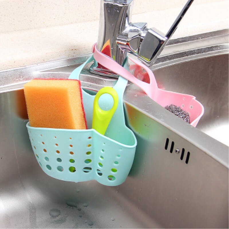 Sink Shelf Soap Sponge Drainer