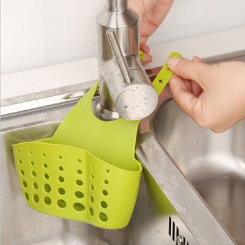 Sink Shelf Soap Sponge Drainer