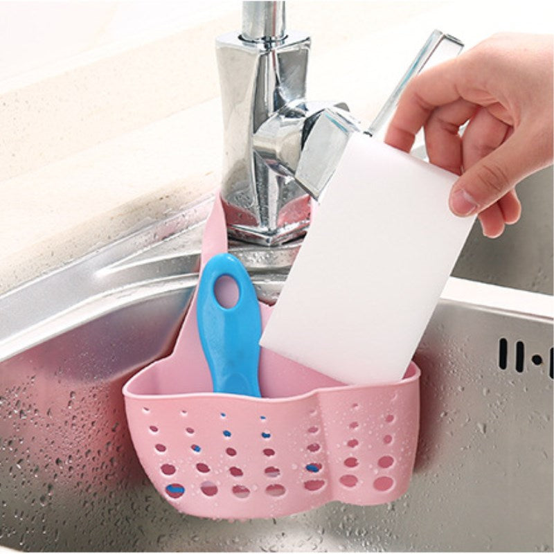 Sink Shelf Soap Sponge Drainer