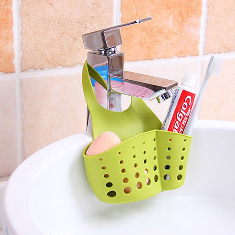 Sink Shelf Soap Sponge Drainer