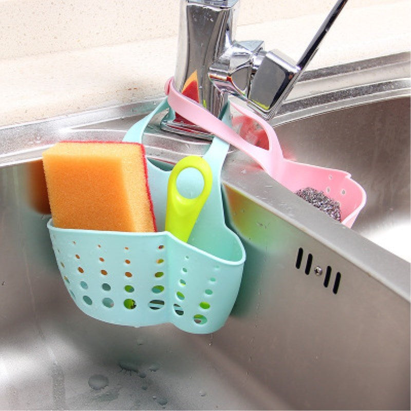 Sink Shelf Soap Sponge Drainer