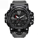 Waterproof LED Quartz Sport Watch
