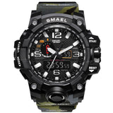 Waterproof LED Quartz Sport Watch