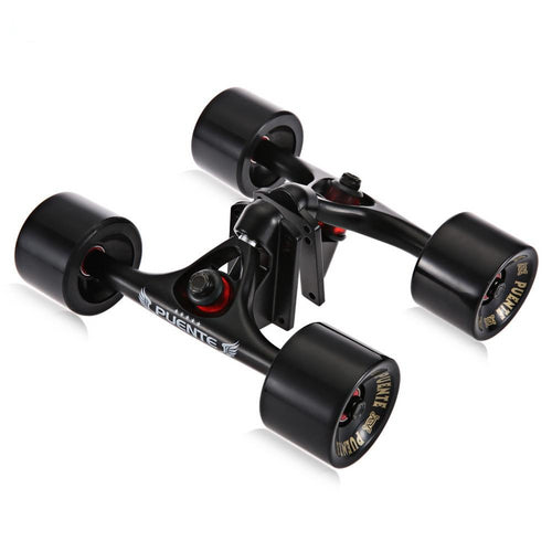 Skateboard Truck with 4 Skateboard Wheels
