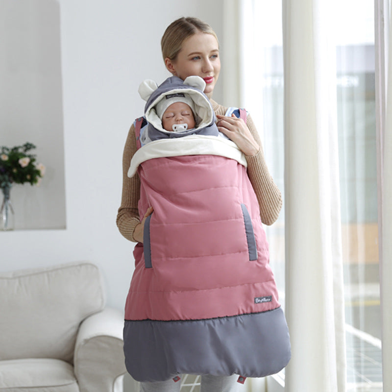 Kangaroo Warm Baby Carrier For Winter
