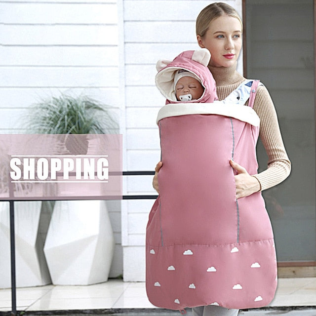 Kangaroo Warm Baby Carrier For Winter