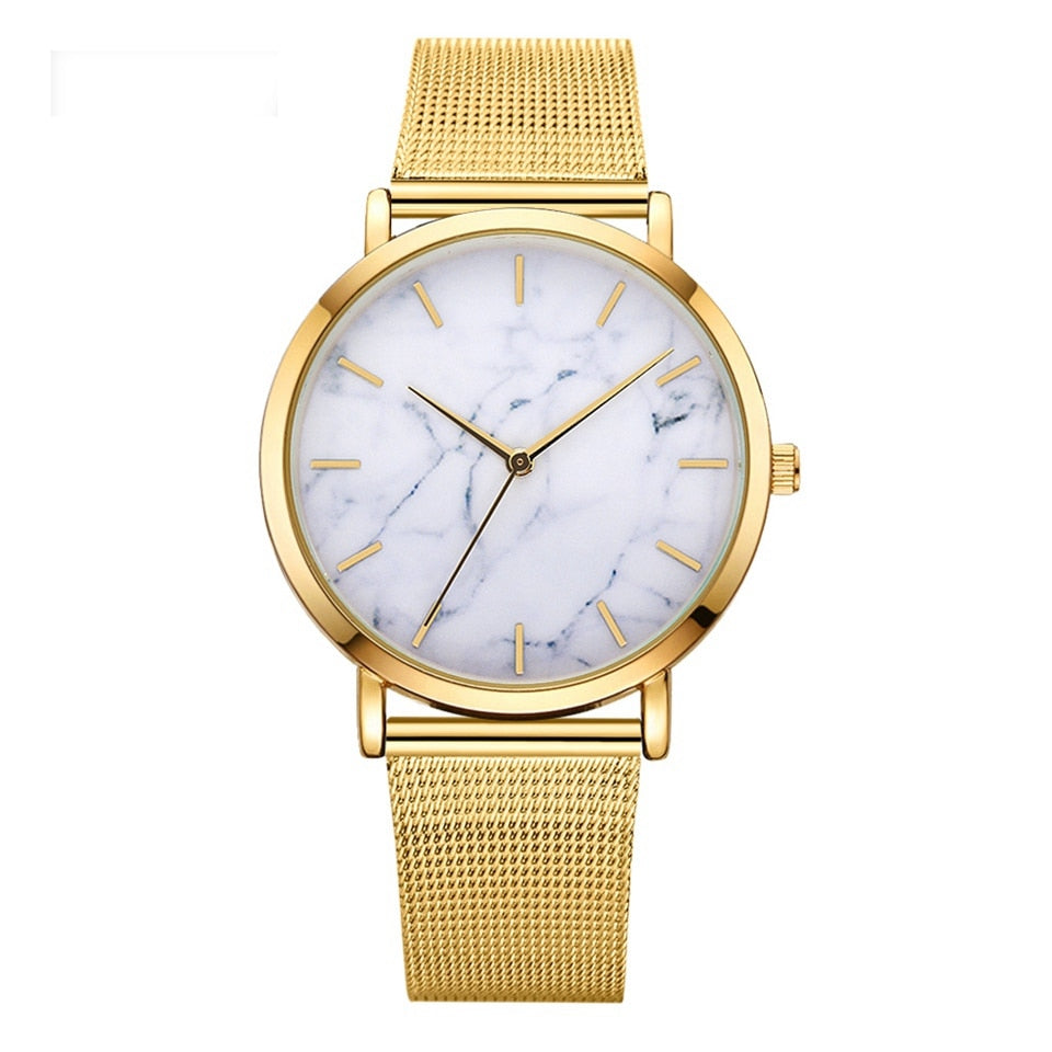 Marble Wrist Watch