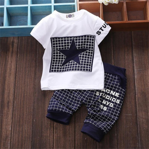 Two PCs Baby Boy Clothing Set