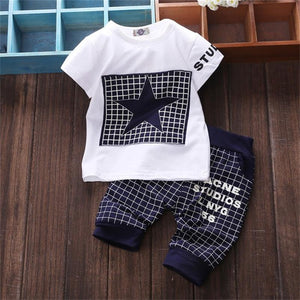 Two PCs Baby Boy Clothing Set