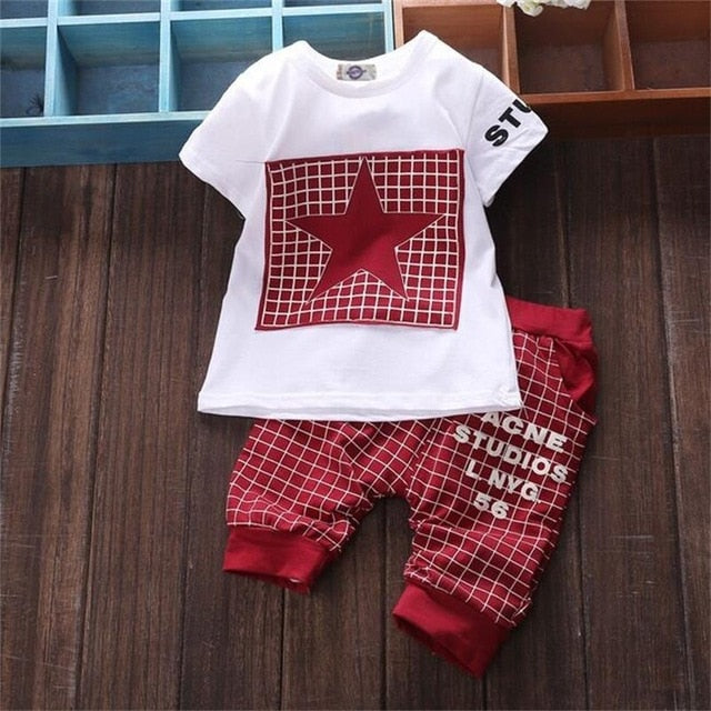 Two PCs Baby Boy Clothing Set