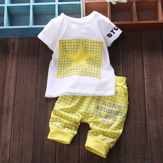 Two PCs Baby Boy Clothing Set