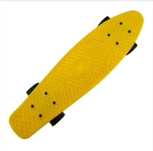 Colorful Plastic Fish Shape Skateboard