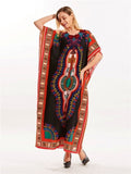 Women's 100% Cotton African Print Dashiki