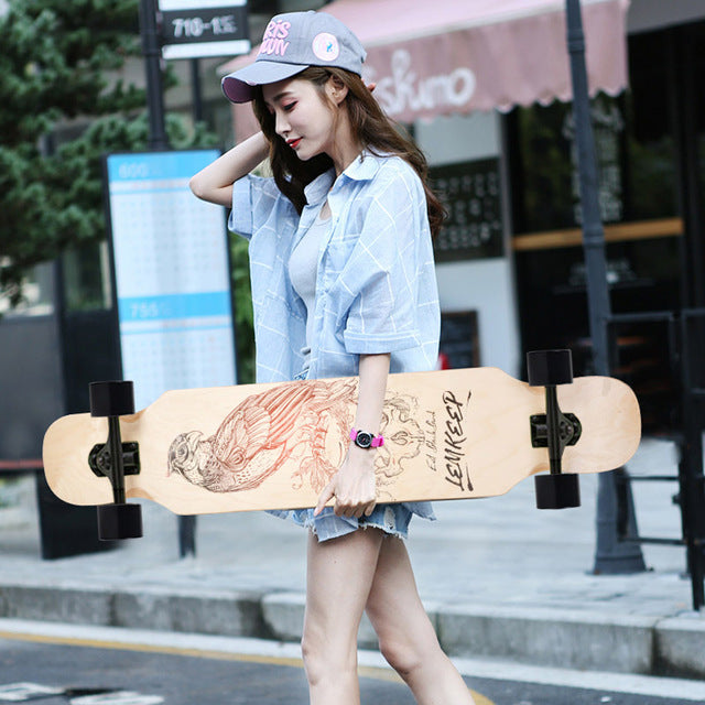 Long board skateboard