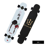 Long board skateboard