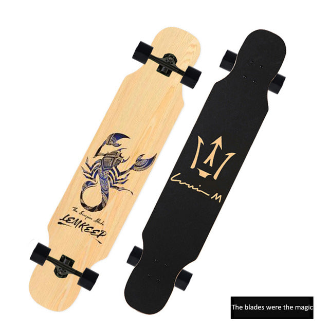Long board skateboard